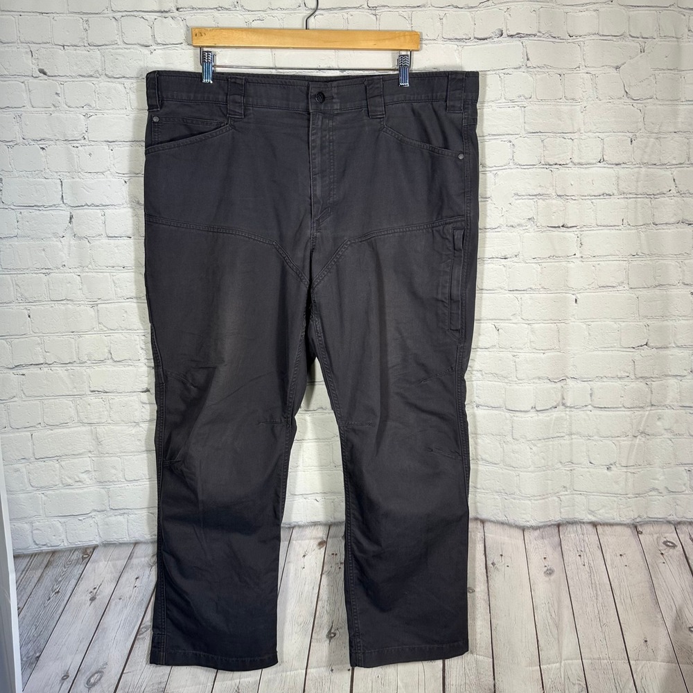 AKHG Alaskan Hardgear Mens Tactical Work Pants Gray Multi-Pocket 42x30